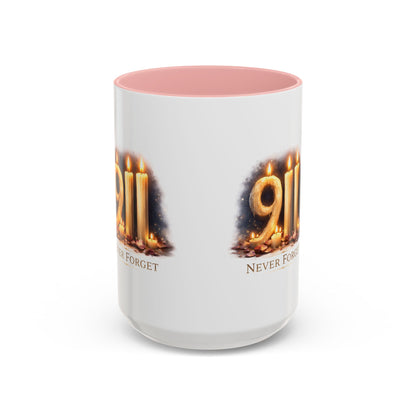 9/11 Never Forget Memorial Coffee Mug