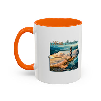 Coastal Lighthouse Coffee Mug – From Mountains to Coast Accent Mug