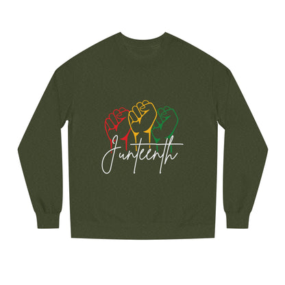 Juneteenth Fist Sweatshirt - Juneteenth Celebration Pullover