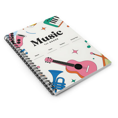 Spiral Notebook - Ruled Line