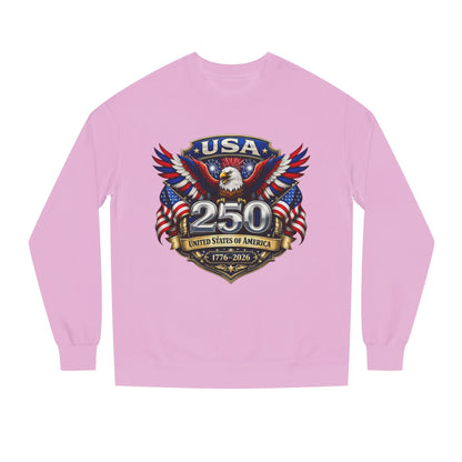 USA 250th Anniversary Eagle Sweatshirt — 1776-2026 Patriotic Crewneck