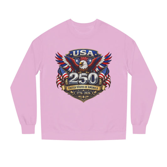 USA 250th Anniversary Eagle Sweatshirt — 1776-2026 Patriotic Crewneck