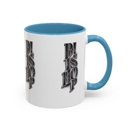 Bishop Vertical Logo Accent Coffee Mug — 11/15oz