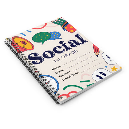 Spiral Notebook - Ruled Line
