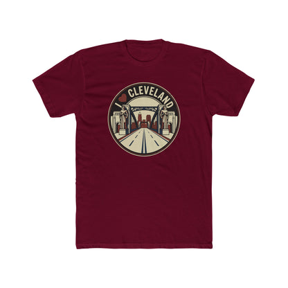 Cleveland Retro Cityscape Tee — I  Cleveland Graphic T‑Shirt