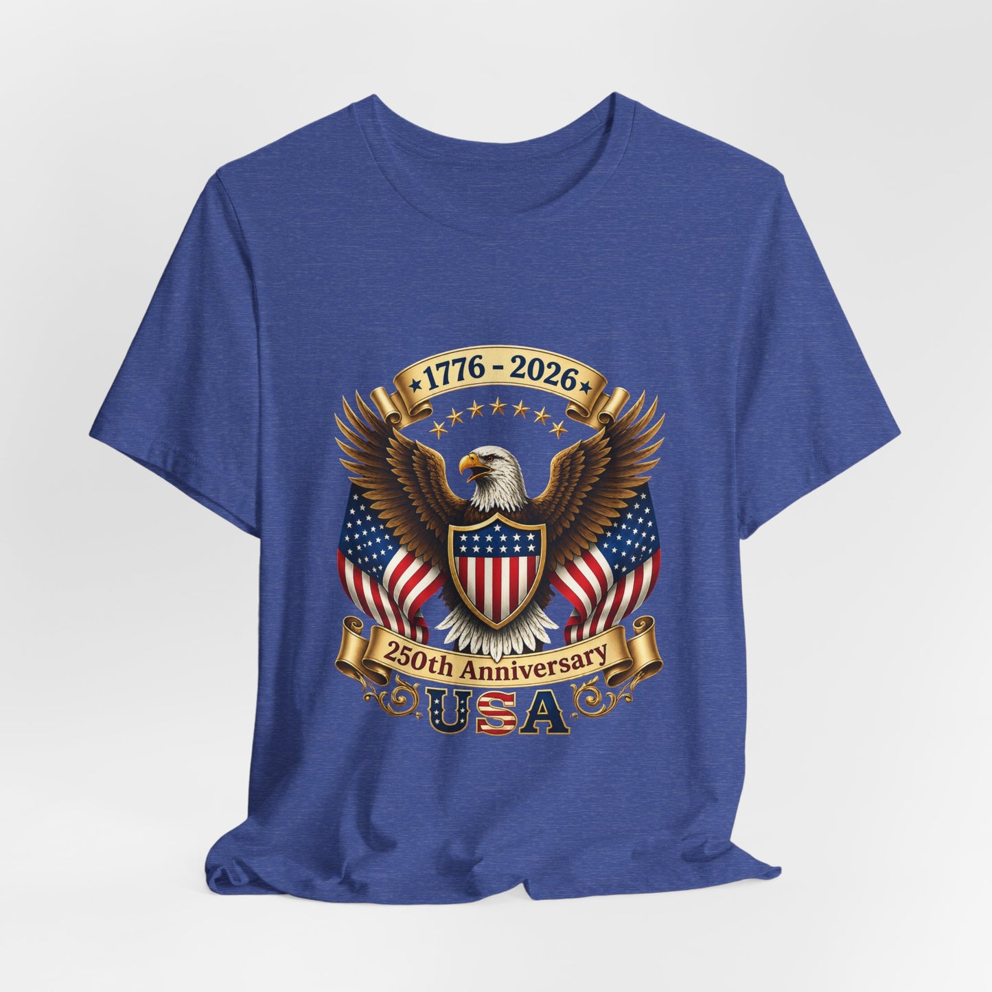250th Anniversary USA Eagle T-Shirt — 1776–2026 Patriotic Tee