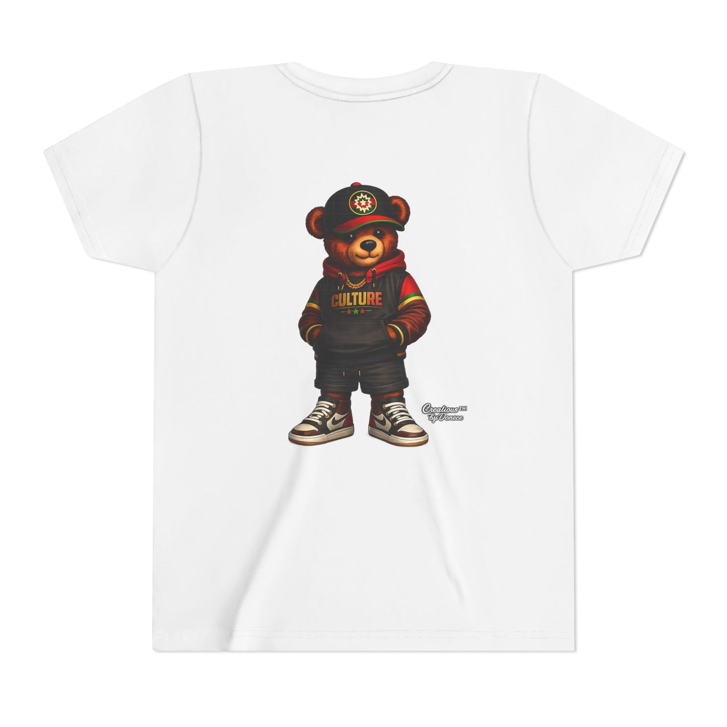 Youth Tee — Urban Bear "Culture" Graphic