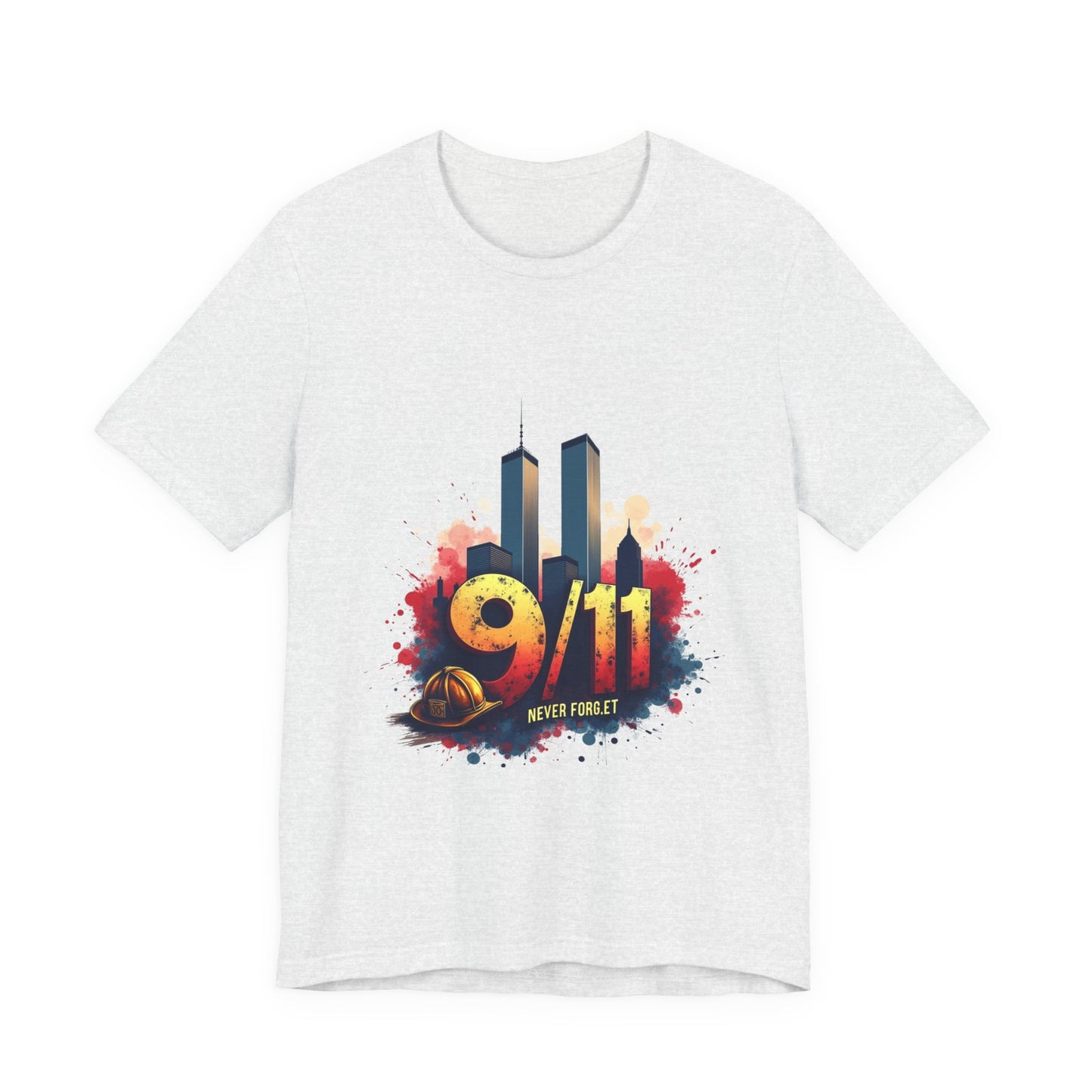 9/11 Memorial T-Shirt — Never Forget Tribute Tee