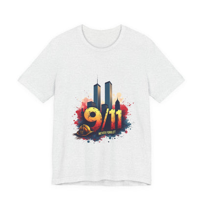 9/11 Memorial T-Shirt — Never Forget Tribute Tee