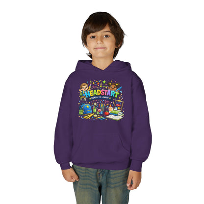 Head Start Kids Hoodie – 'Ready to Learn' Back-to-School Youth Sweatshirt