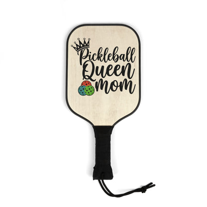 Pickleball Paddle – "Pickleball Queen Mom" Lightweight 2‑Paddle Kit with Balls