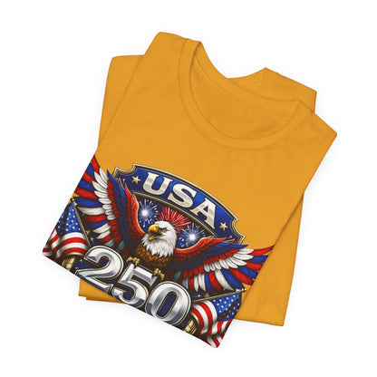 USA 250th Eagle T-Shirt — 1776–2026 Patriotic American Independence Tee