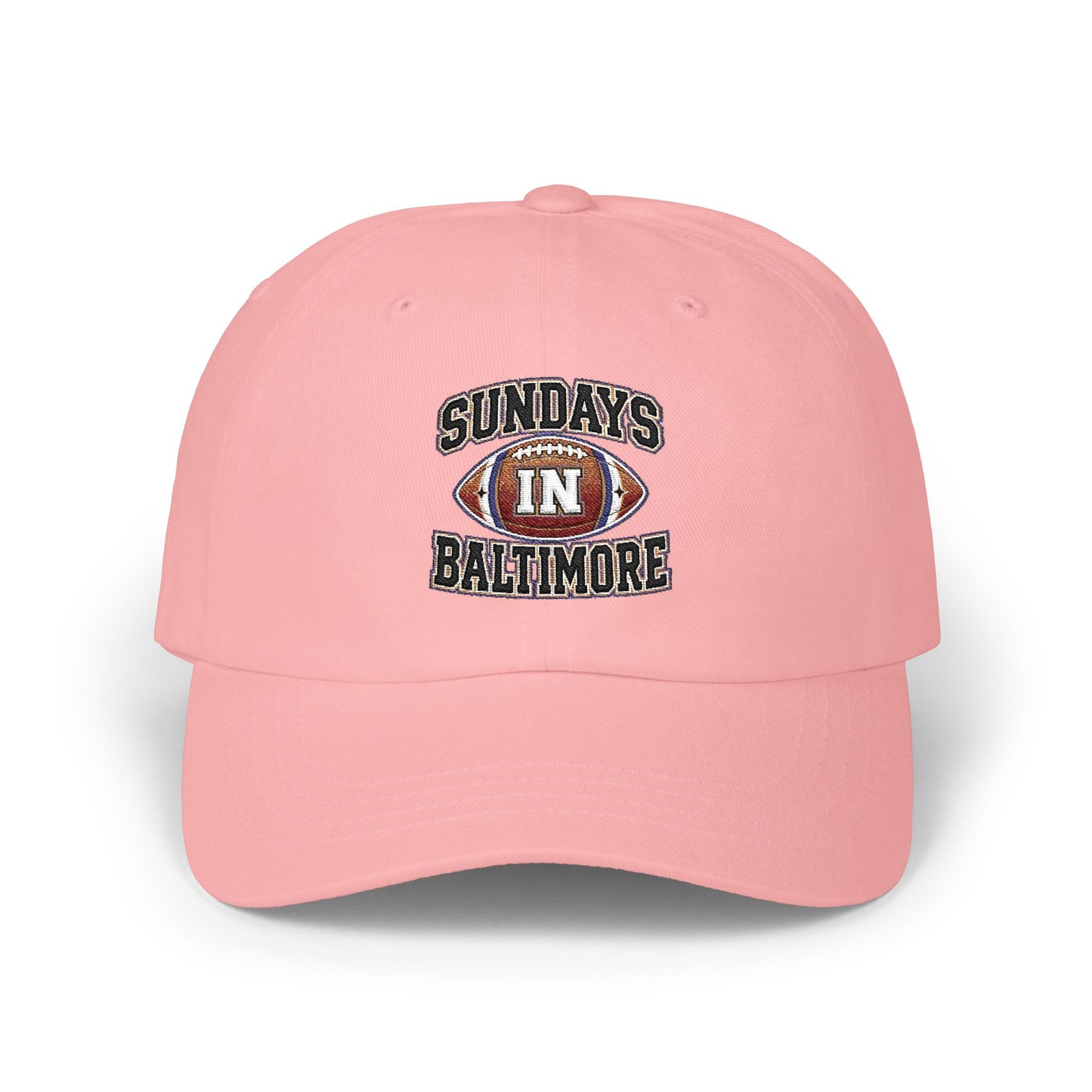 Sundays in Baltimore Dad Cap – Casual Football Baseball Hat