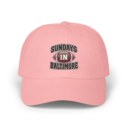 Sundays in Baltimore Dad Cap – Casual Football Baseball Hat