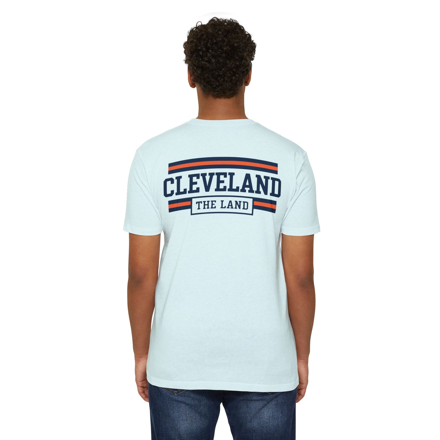 Cleveland "The Land" Retro Striped Tee