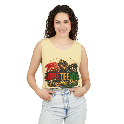 Juneteenth Freedom Day Tank Top — Celebrating Freedom Graphic