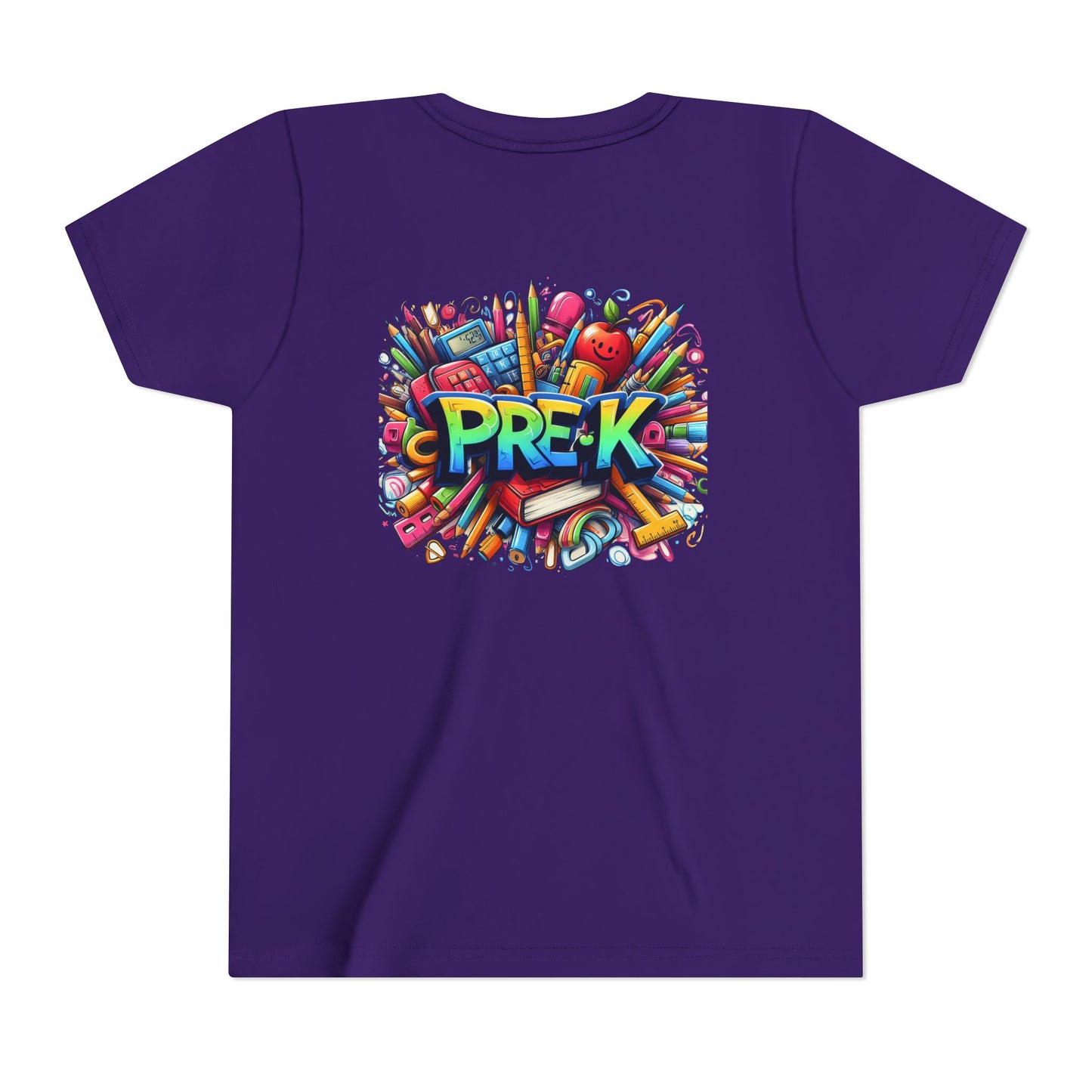 PRE-K Kids Tee — Colorful Back-to-School Pre-K Shirt for Preschoolers