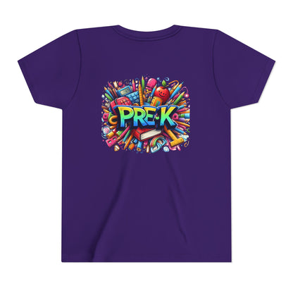 PRE-K Kids Tee — Colorful Back-to-School Pre-K Shirt for Preschoolers