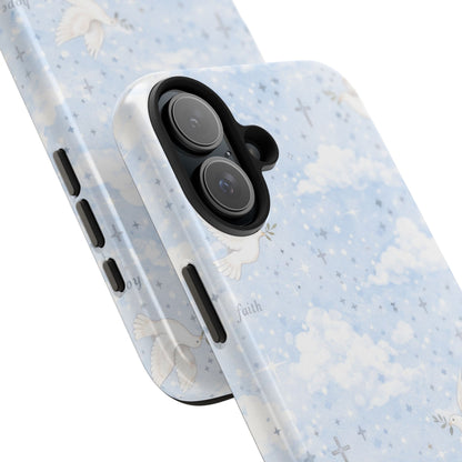 Hope Faith Phone Case | Christian floral iPhone Case