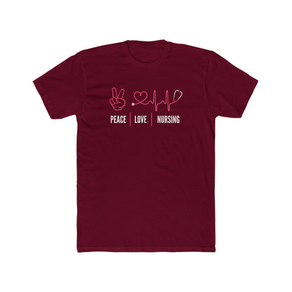 Nursing Tee — Peace Love Nursing Graphic Shirt