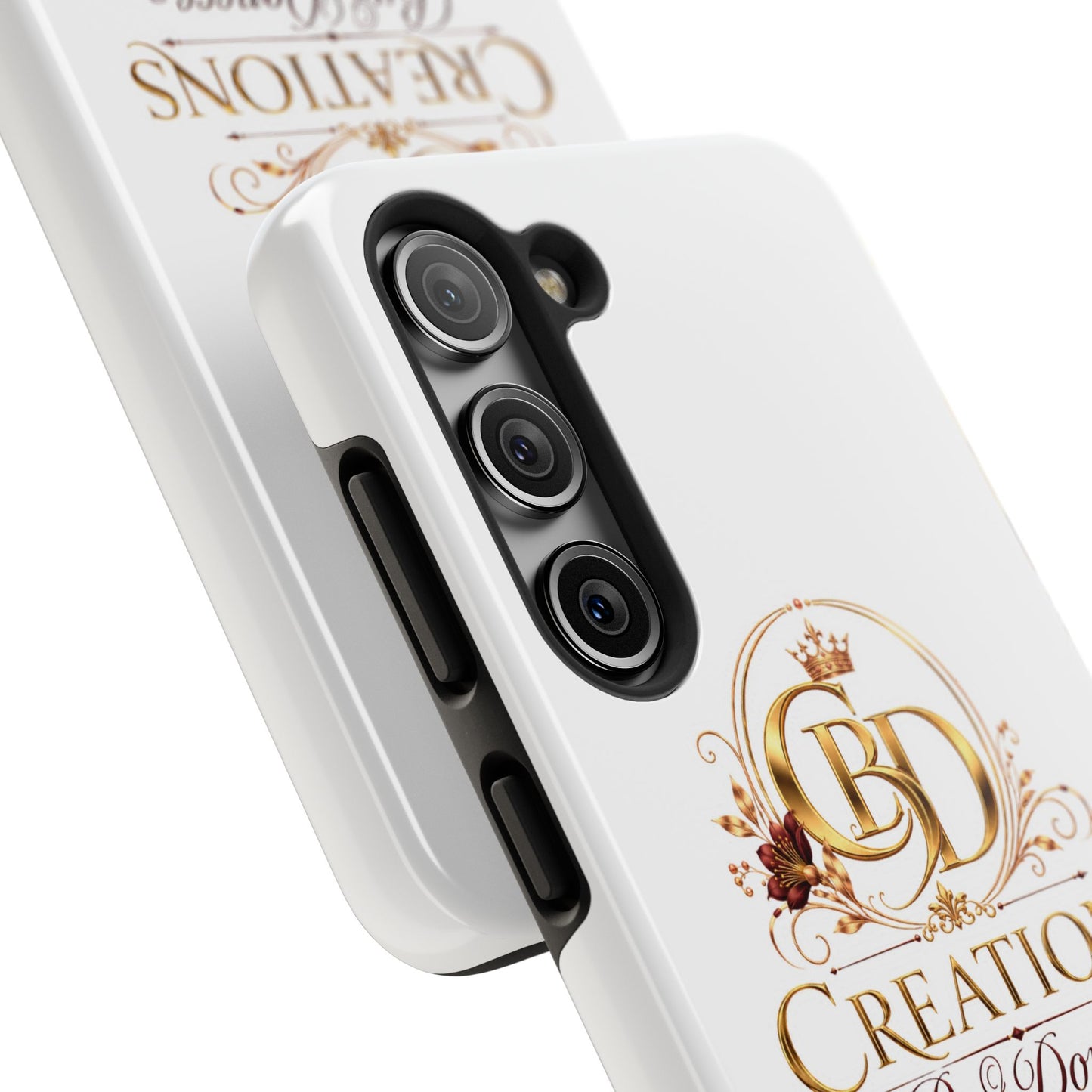 BD Creations By Donece Elegant Logo Tough Phone Case — Protective iPhone Cover