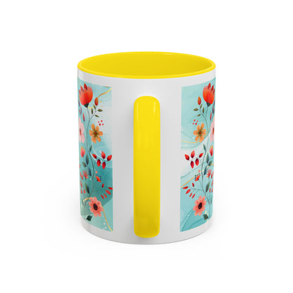 Mother Coffee Mug — “Not Just a Word but a Whole World” Floral Gift (11/15oz)