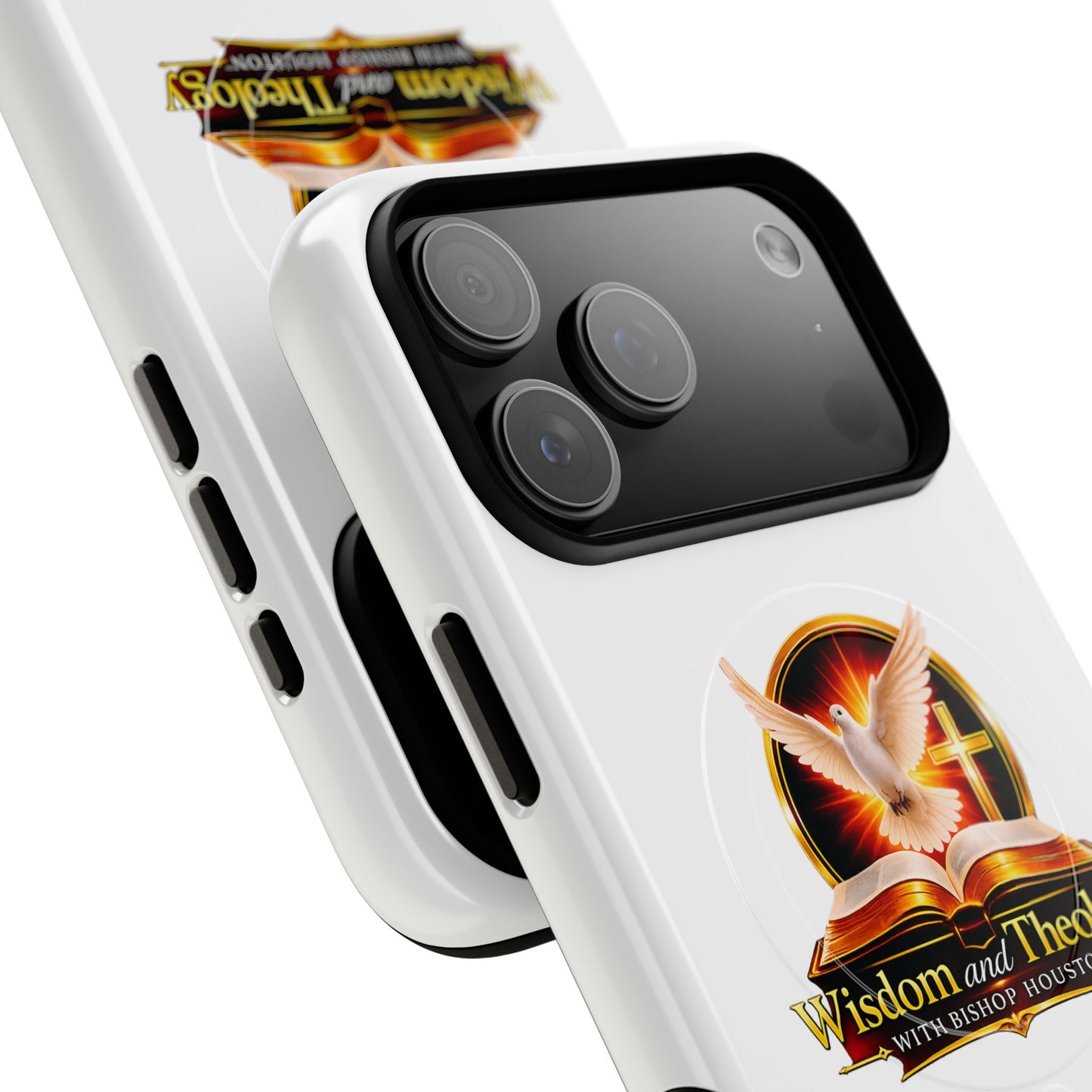 Wisdom and Theology Phone Case — Tough Magnetic Christian iPhone Cover