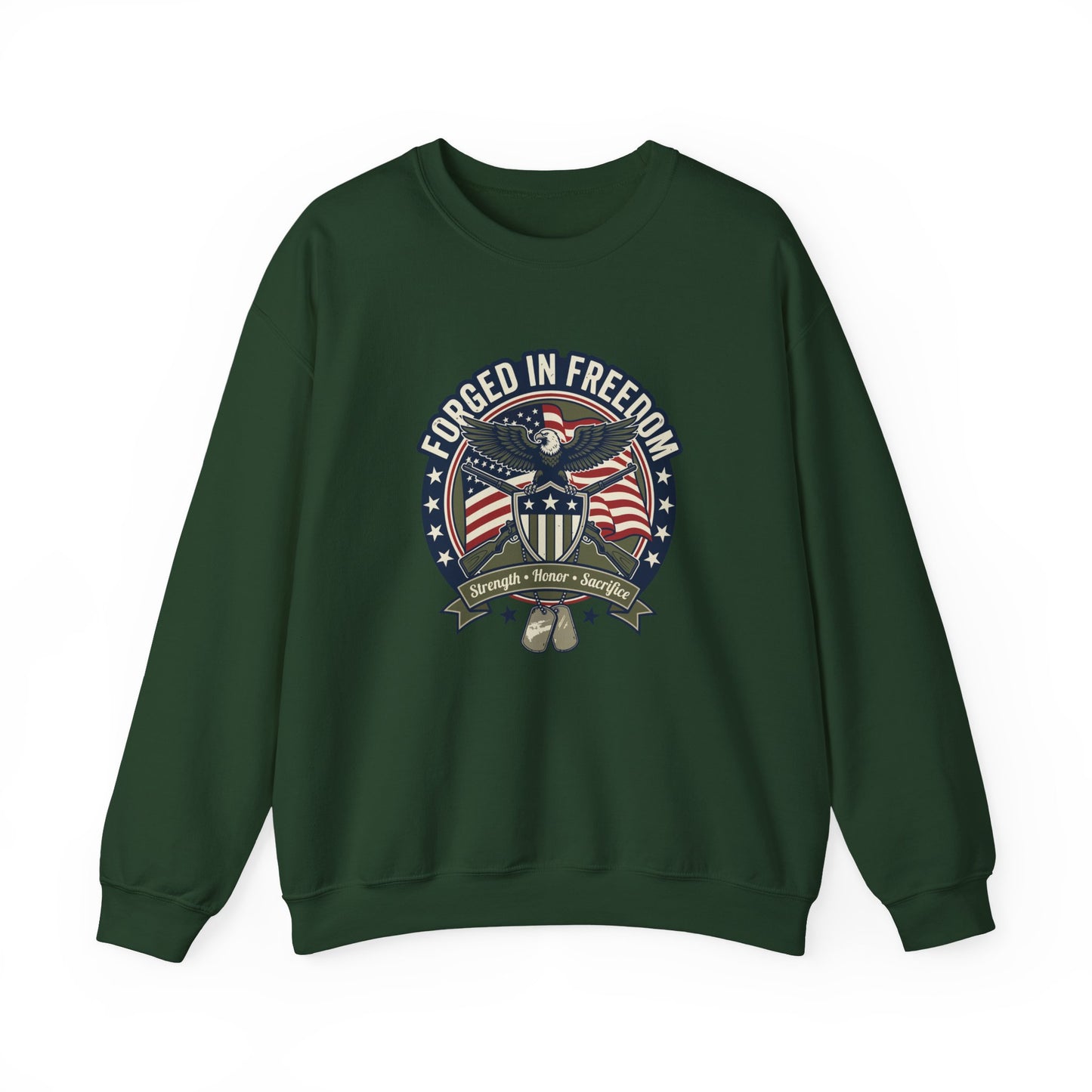 Forged in Freedom Patriotic Sweatshirt