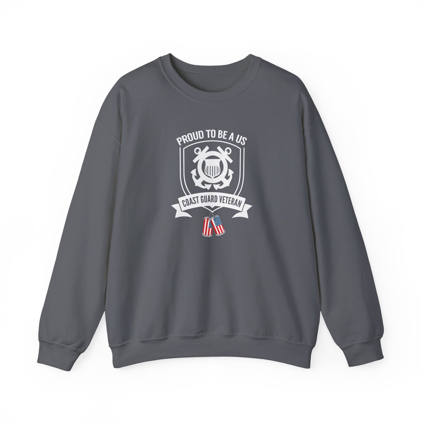 Proud to Be a US Coast Guard Veteran Sweatshirt