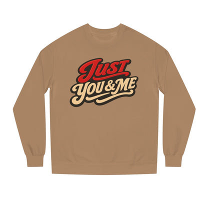 Just You & Me Sweatshirt – Retro Couples Crewneck