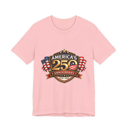 America's 250th Anniversary T-Shirt – 1776–2026 Patriotic USA Flag Tee