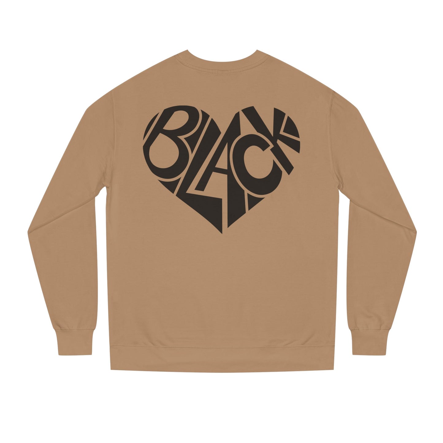 Black Heart Crewneck Sweatshirt