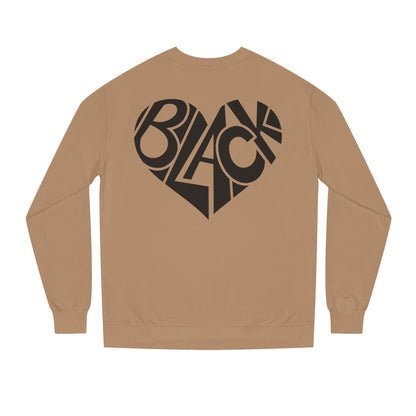 Black Heart Crewneck Sweatshirt