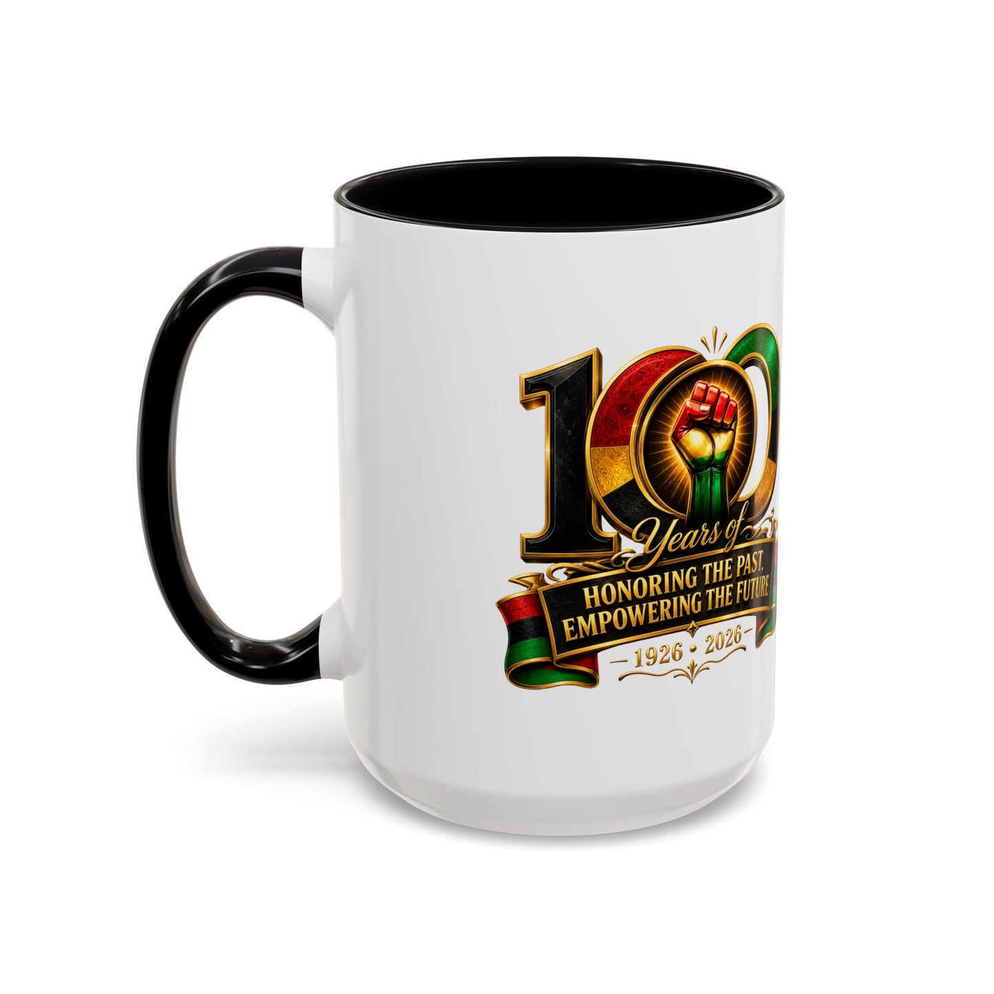 100 Years Commemorative Coffee Mug — "Honoring the Past, Empowering the Future"