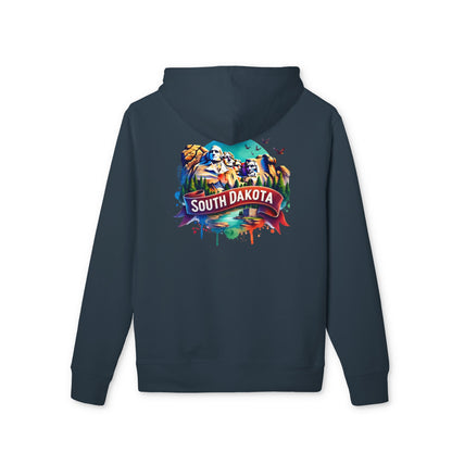 South Dakota Hoodie — Colorful Mount Rushmore Travel Sweatshirt