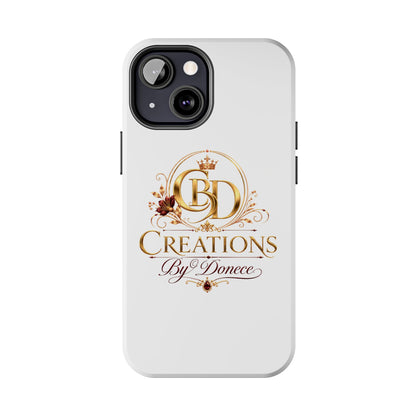 BD Creations By Donece Elegant Logo Tough Phone Case — Protective iPhone Cover