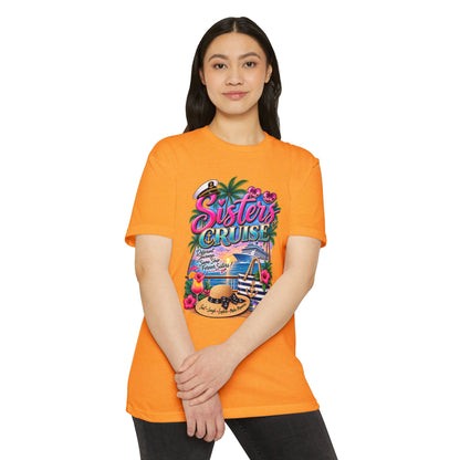 Sisters Cruise T-Shirt — Tropical Vacation Graphic Tee