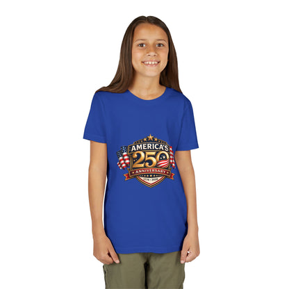 America's 250th Anniversary Youth Tee - Patriotic 1776–2026 Celebration Shirt