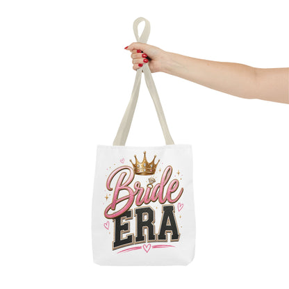 Bride Era Tote Bag — Bachelorette Bride Crown Tote for Bridal Shower & Wedding Weekend