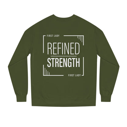 Refined Strength Sweatshirt — "First Lady" Graphic Crewneck