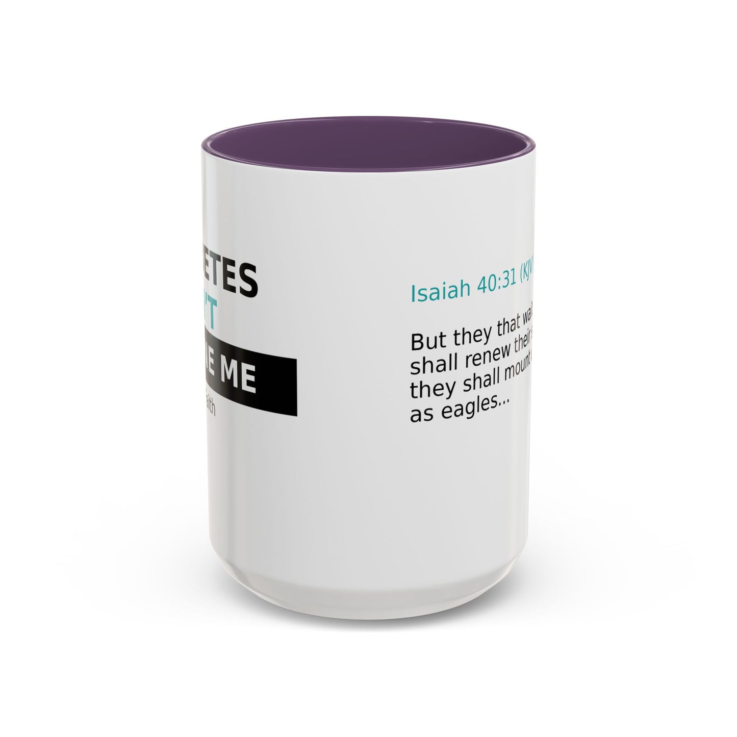 Scripture Coffee Mug — Isaiah 40:31 Inspirational Accent Mug (11/15oz)