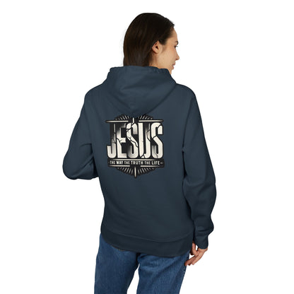Christian Jesus Hoodie — "Jesus: The Way, The Truth, The Life" Pullover