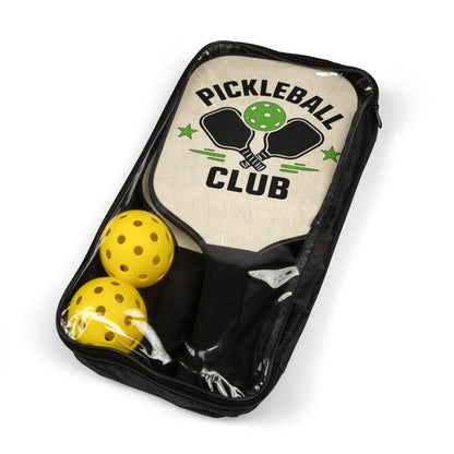 Pickleball Club Paddle Set – 2-Pack Pickleball Paddles with Balls