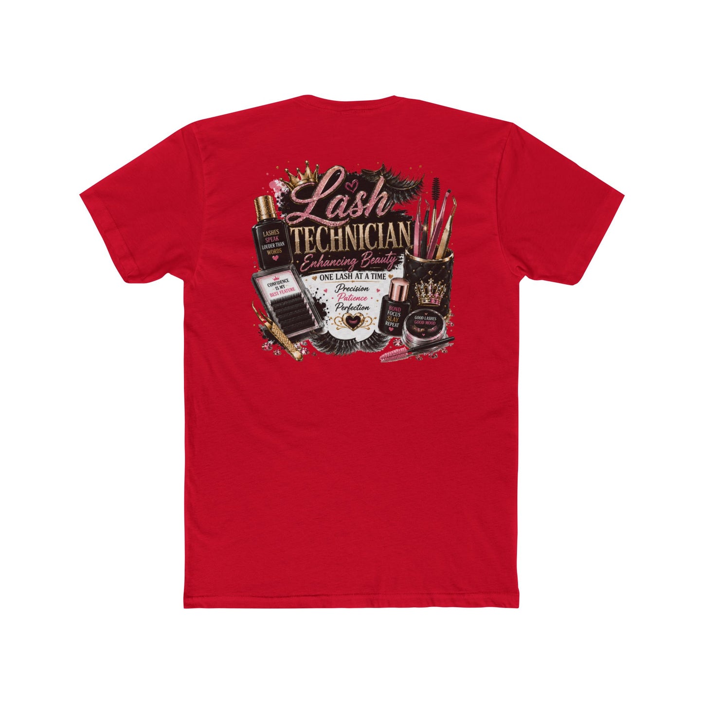 Lash Technician Crew Tee - Eyelash Extension Artist T-Shirt