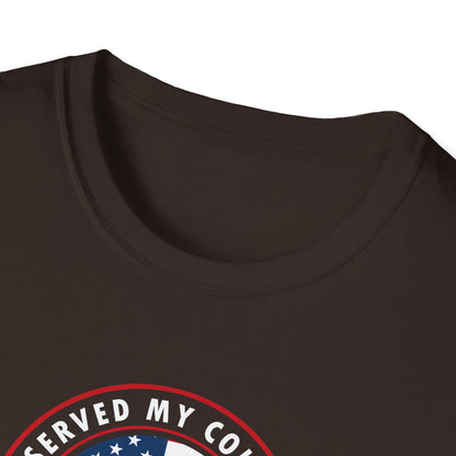 I Served My Country US Marines Veteran T-Shirt