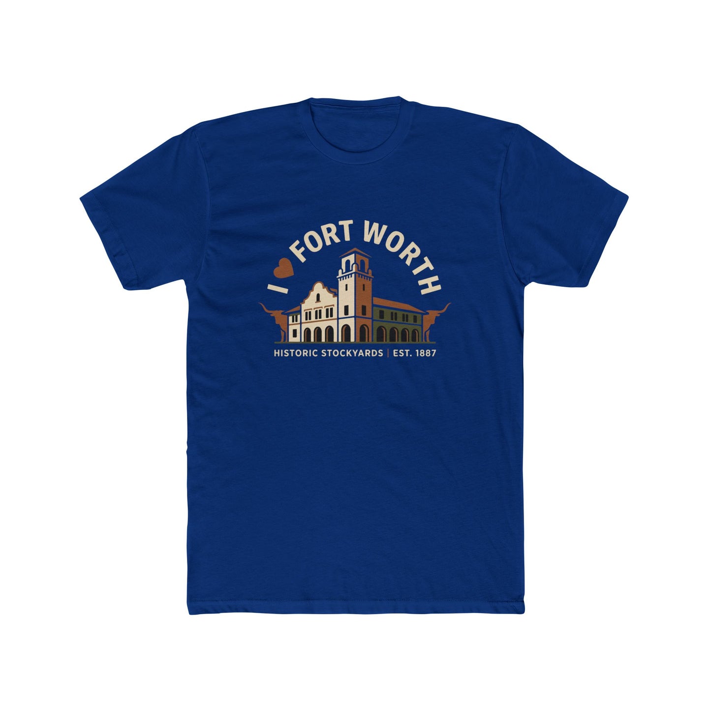 Fort Worth Historic Stockyards Tee — I  Fort Worth Graphic T-Shirt