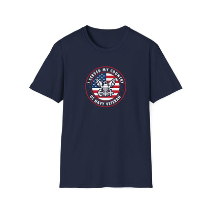I Served My Country US Navy Veteran T-Shirt