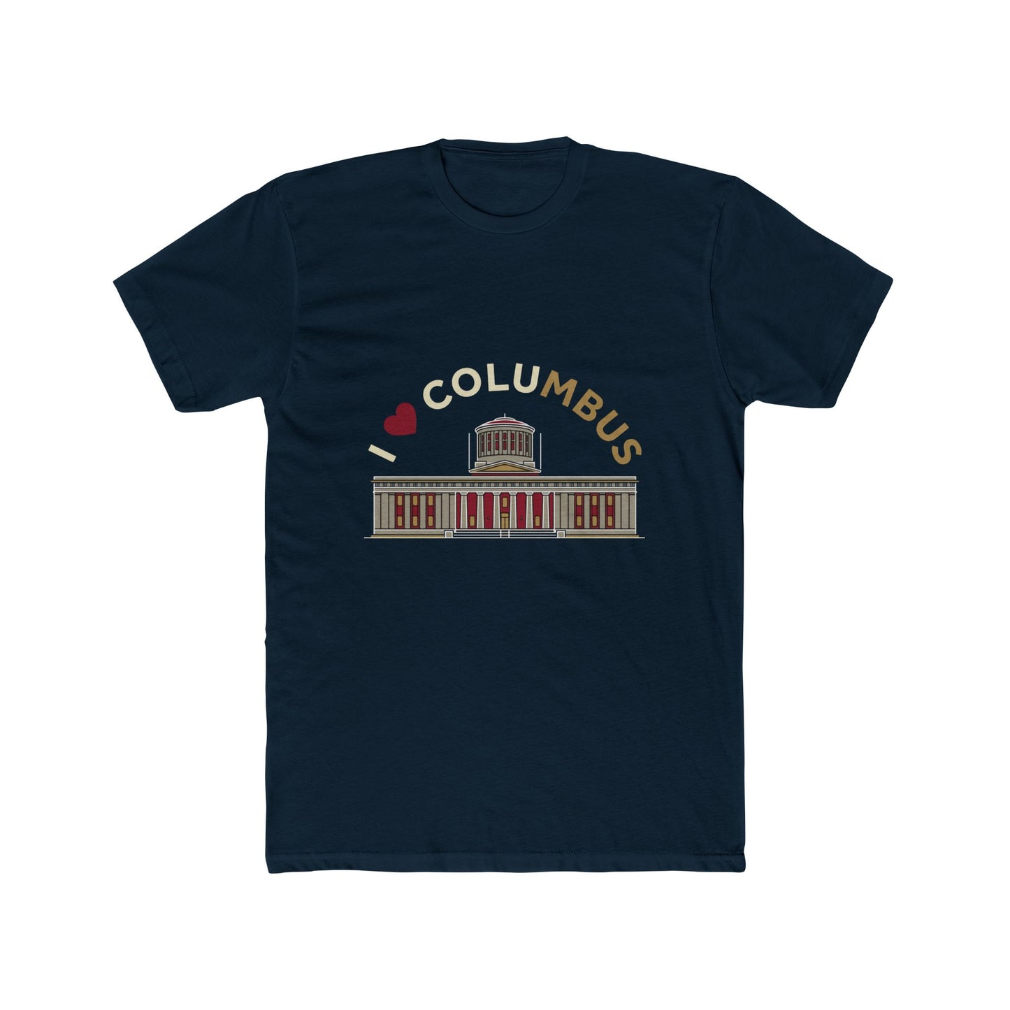 I  Columbus Crew T‑Shirt — Columbus Skyline City Landmark Tee