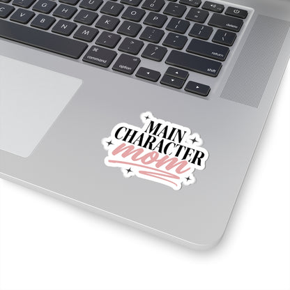 Main Character Mom Sticker | minimalist mom life, streetwear mom