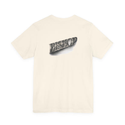 Bishop Retro Chrome Logo T‑Shirt